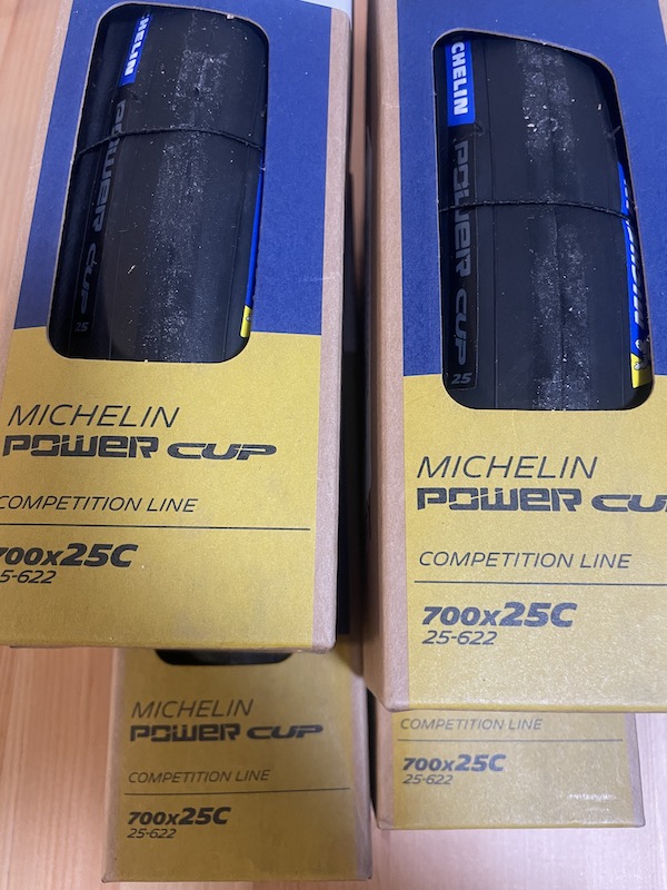 Michelin Power Cup25c(ミシュラン パワーカップ) CL ロードバイクタイヤファーストインプレッション • Better than  nothing！やらないよりは良いロードバイクトレーンング